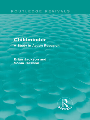 cover image of Childminder (Routledge Revivals)